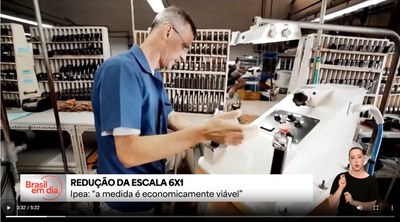 Ipea: redução da escala 6x1 é economicamente viável