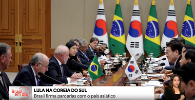 Em Seul, Lula fecha parcerias com a Coreia do Sul
