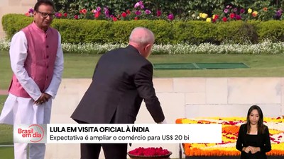 Após visita oficial, expectativa é ampliar comércio entre Brasil e Índia para 20 bilhões de dólares