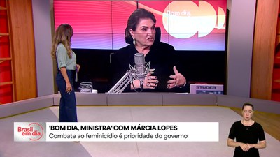 Bom Dia, Ministra: combate ao feminicídio é prioridade do governo