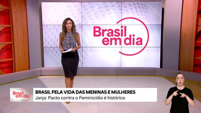 Primeira-dama afirma que Pacto Nacional Brasil contra o Feminicídio é histórico