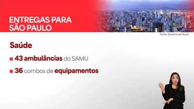 Caravana Federativa entrega equipamentos em São Paulo e reforça investimentos no estado