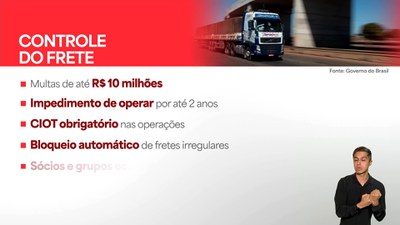 Novas regras para frete e transporte rodoviário de cargas estão valendo