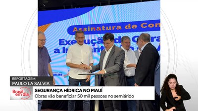 Obras do Novo PAC vão garantir abastecimento de água para mais de 50 mil pessoas no Piauí
