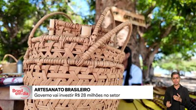 Governo do Brasil investe R$ 28 milhões para fortalecer o artesanato