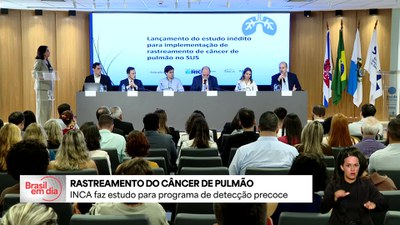 Inca começa estudo para detecção precoce do câncer de pulamão