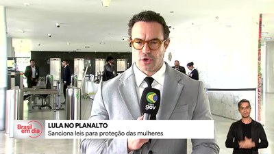 Presidente sanciona leis para proteção das mulheres