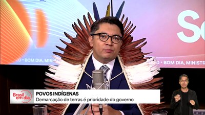 Bom Dia. Ministro: demarcação de terras indígenas é prioridade do governo