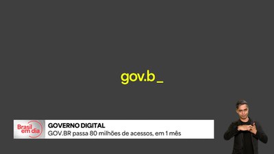 Plataforma GOVBR ultrapassa 80 milhões de acessos em um único mês