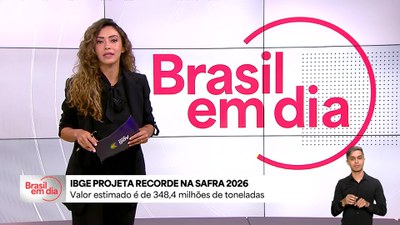 IBGE projeta recorde na safra 2026