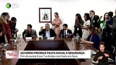 Governo prioriza pauta social e segurança no Congresso, diz ministro