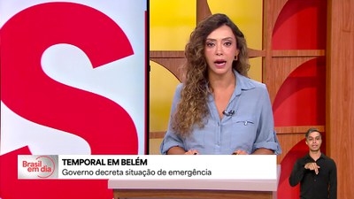 Governo reconhece emergência em Belém (PA) para começar liberação de recursos