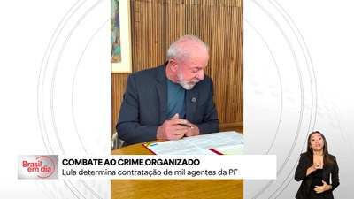 Presidente anuncia contratação de 1 mil novos policiais federais