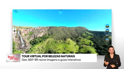 Plataforma oferece passeio virtual por diversos atrativos geoturísticos do Brasil