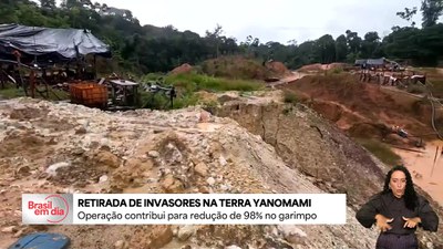 Operação contribui para redução de 98% no garimpo na Terra Indígena Yanomami