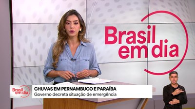 Governo decreta situação de emergência em função das chuvas em PE e PB