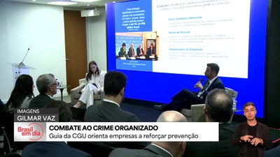 CGU lança guia inédito sobre riscos do crime organizado para empresas