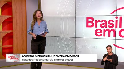 Acordo Mercosul-União Europeia entra em vigor
