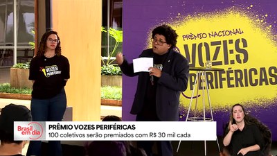 Prêmio Vozes Periféricas: 100 coletivos serão premiados com R$ 30 mil cada