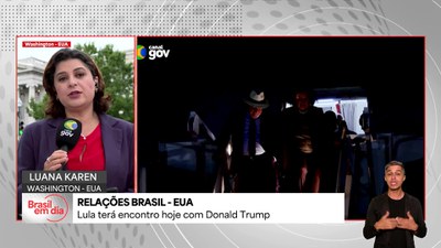 Presidentes do Brasil e Estados Unidos se encontram em Washington (EUA)