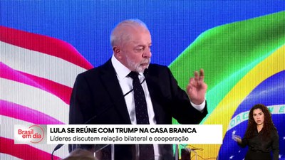 Em encontro com Trump, presidente Lula debate comércio bilateral e minerais críticos