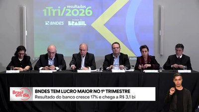 BNDES tem lucro de R$ 3,1 bilhões no primeiro trimestre