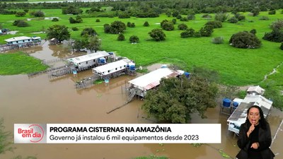 Programa Cisternas na Amazônia: 6 mil equipamentos em instalação