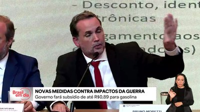 Governo do Brasil anuncia subvenção à gasolina e ao diesel