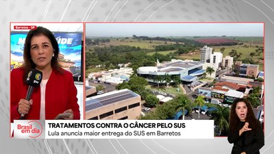 Em Barretos, Lula anuncia maior entrega de tratamentos contra o câncer pelo SUS