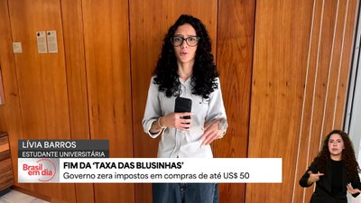 Fim da taxa das blusinhas: governo zera imposto em compras de até US$50