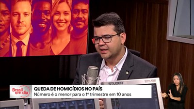 Brasil registra menor número de homicídios e latrocínios da década no 1° trimestre