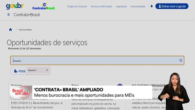 Plataforma Contrata Mais Brasil amplia número de atividades