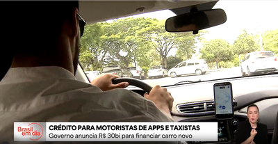 Motoristas de aplicativo e taxistas terão R$ 30 bi em crédito para compra de carros