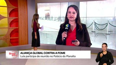 Presidente Lula participa da reunião de coordenação sobre a Aliança Global Contra a Fome