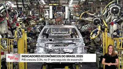 Economia cresce em 2025 e chega ao quinto ano consecutivo com alta no PIB