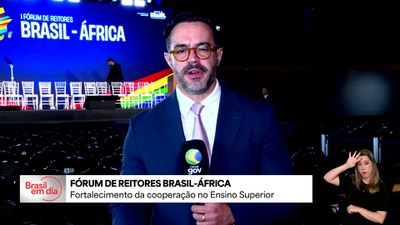 Presidente participa da abertura do 1º Fórum de Reitores Brasil-África