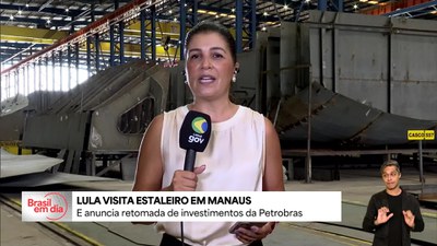 Presidente anuncia retomada de investimentos da Petrobras no Amazonas