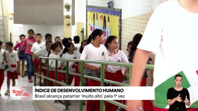 Pela primeira vez, Brasil atinge maior IDH da história