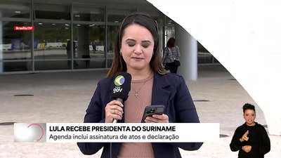 Lula recebe presidente da República do Suriname