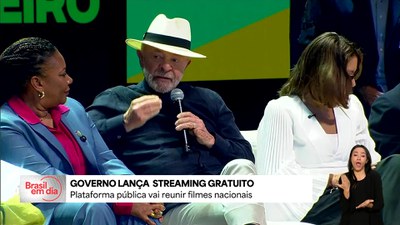 Presidente Lula lança Tela Brasil, plataforma gratuita de streaming