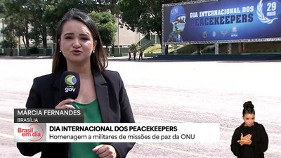 Ministério da Defesa homenageia brasileiros que participam das missões de paz da ONU