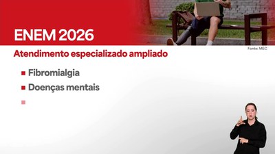 Enem amplia atendimento especializado para candidatos da edição deste ano