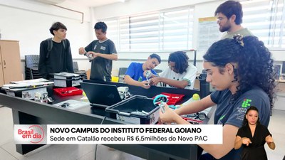 Lula inaugura sede definitiva do Instituto Federal em Catalão (GO)