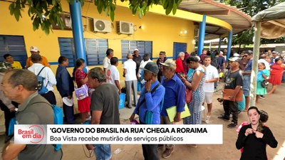 Governo do Brasil na Rua chega a Boa Vista (RO)