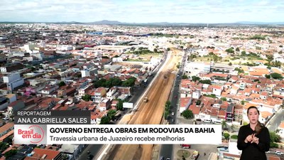 Governo entrega obras em rodovias da Bahia
