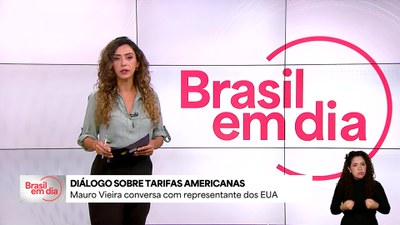 Diálogo sobre tarifas americanas: Mauro Vieira conversa com representantes dos EUA