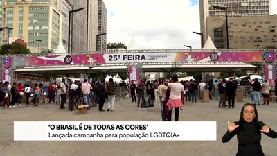 Governo lança campanha “O Brasil é de Todas as Cores” na Feira da Diversidade LGBT+ de São Paulo