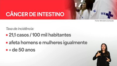 SUS adota novo exame para detectar câncer de intestino antes dos sintomas