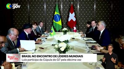 Confira as notícias desta segunda-feira (15/6) no Brasil em Dia, do Canal Gov