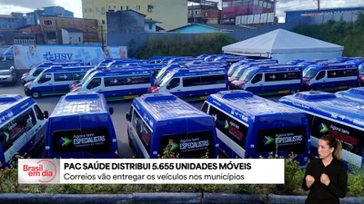 PAC Saúde distribui unidades móveis